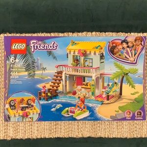 LEGO 41428 Friends Beach House 444 Piece Block Building Set New! Ready To Ship!
